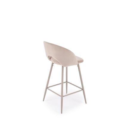 Scaun de masă KVEL 1 buc crem