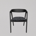 Scaun de masă LUSO negru