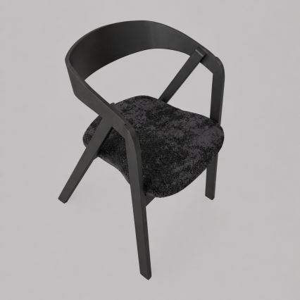 Scaun de masă LUSO negru