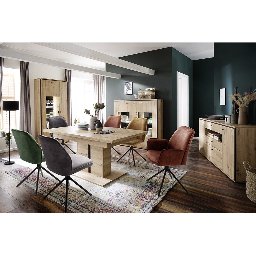 Scaun de masă NEXORO, 1 buc., roșu