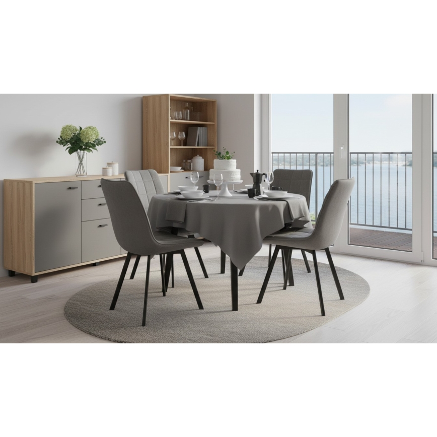 Scaun de sufragerie ADINA gri