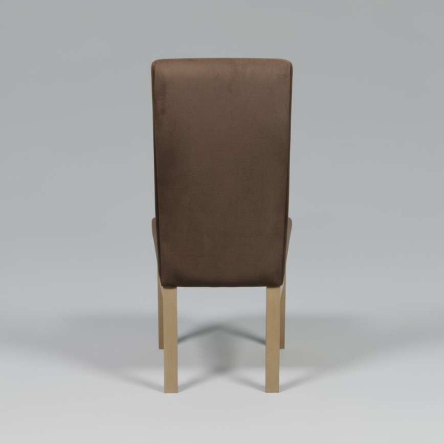 Scaun de sufragerie ALISON maro/fag