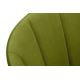 Scaun de sufragerie BAKERI 86x48 cm verde deschis/fag