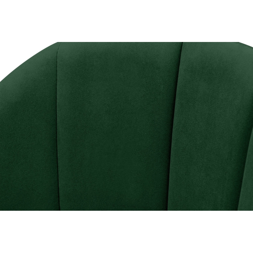 Scaun de sufragerie BOVIO 86x48 cm verde închis/fag