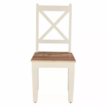 Scaun de sufragerie RETRO 100x45 cm lemn masiv/manghier