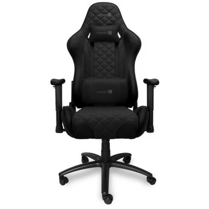 Scaun pentru jocuri video CONNECT IT CGC-1200-BK Monaco Pro negru