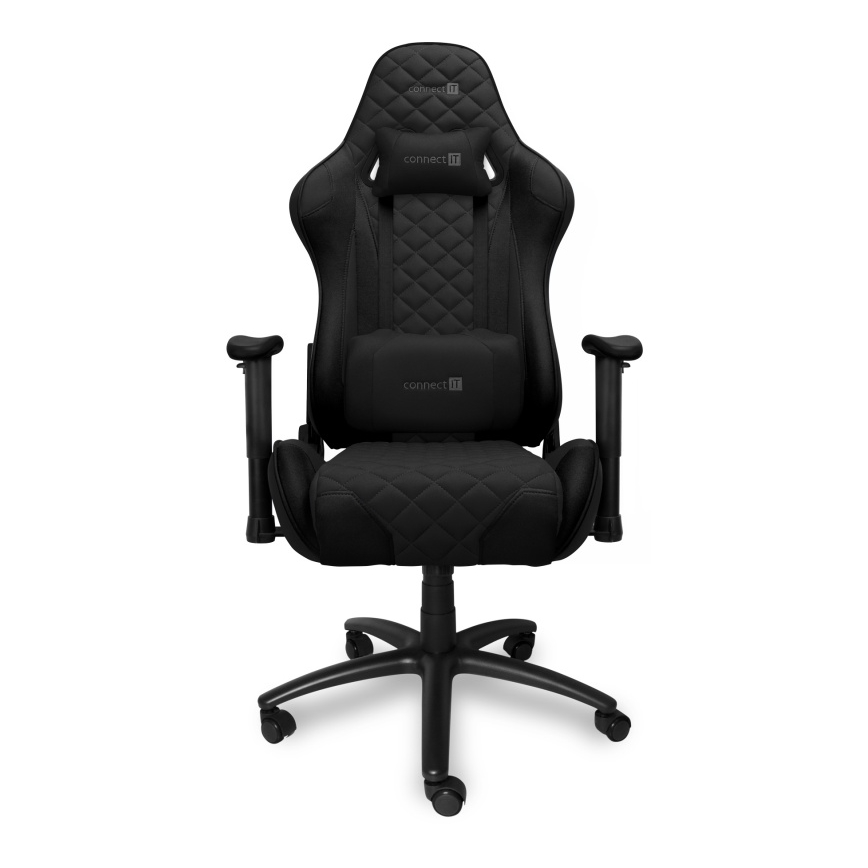 Scaun pentru jocuri video CONNECT IT CGC-1200-BK Monaco Pro negru
