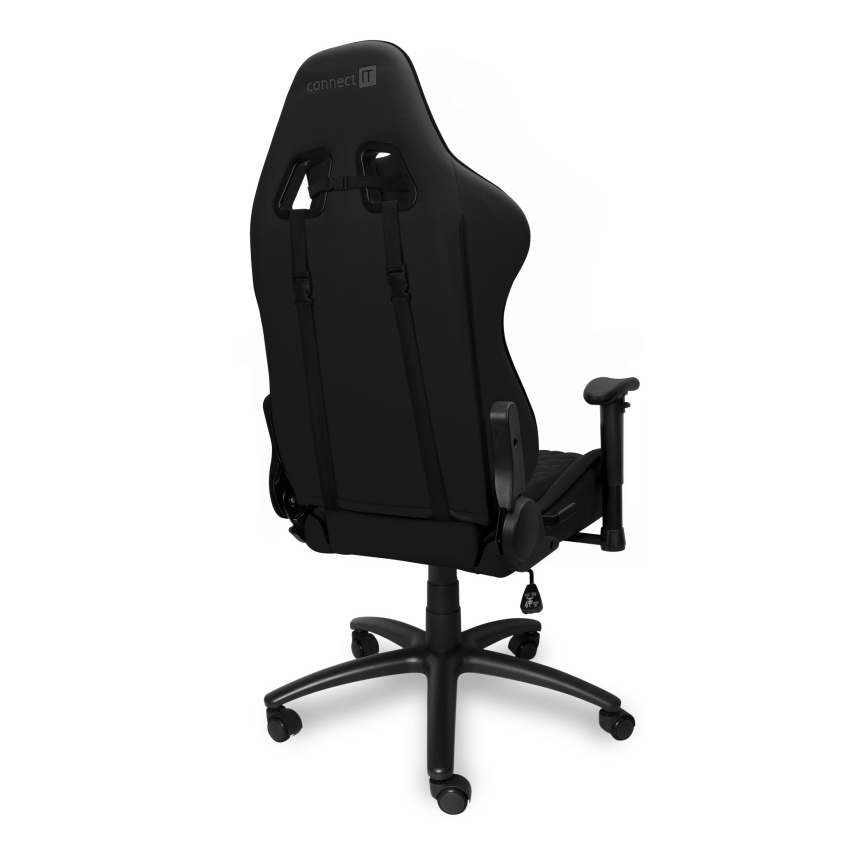 Scaun pentru jocuri video CONNECT IT CGC-1200-BK Monaco Pro negru