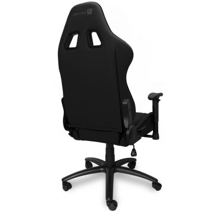Scaun pentru jocuri video CONNECT IT CGC-1200-BK Monaco Pro negru