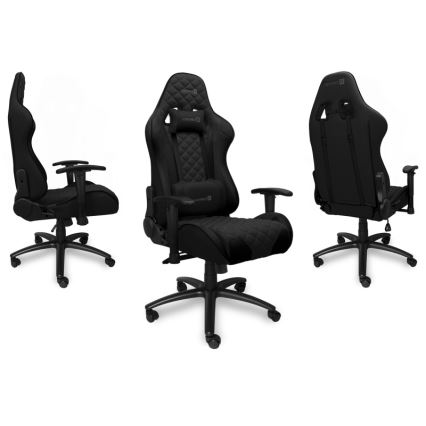Scaun pentru jocuri video CONNECT IT CGC-1200-BK Monaco Pro negru