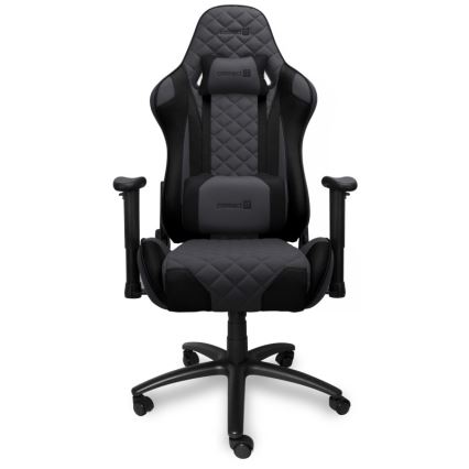 Scaun pentru jocuri video CONNECT IT CGC-1200-GY Monaco Pro gri/negru