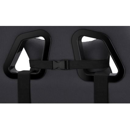 Scaun pentru jocuri video CONNECT IT CGC-1200-GY Monaco Pro gri/negru