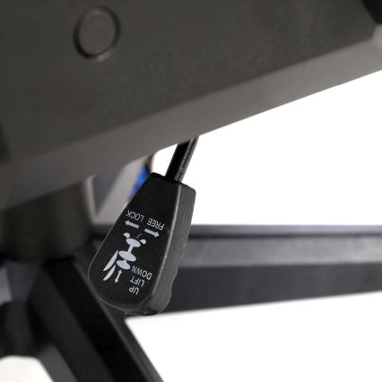 Scaun pentru jocuri video VARR Nascar negru/albastru