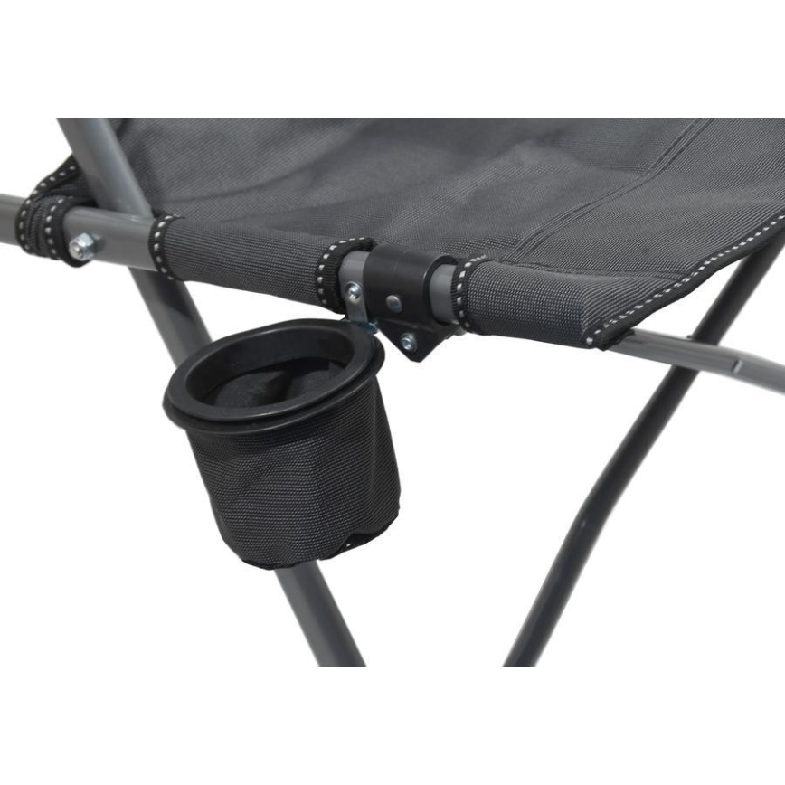 Scaun pliabil de camping gri