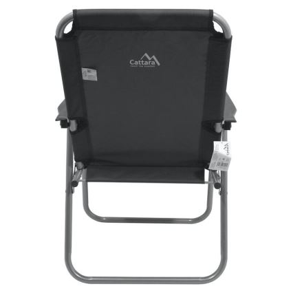 Scaun pliant pentru camping, gri