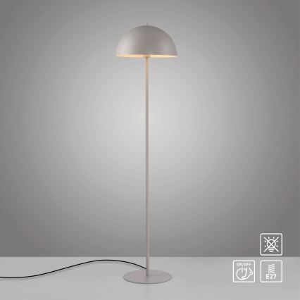 Schöner Wohnen 11727-39 - Lampă de podea ALI 1xE27/25W/230V gri