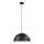 Schöner Wohnen 11728-18 - Lampă suspendată ALI pe cablu, 1xE27/25W/230V, Ø 38 cm, negru