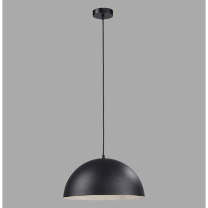 Schöner Wohnen 11728-18 - Lampă suspendată ALI pe cablu, 1xE27/25W/230V, Ø 38 cm, negru
