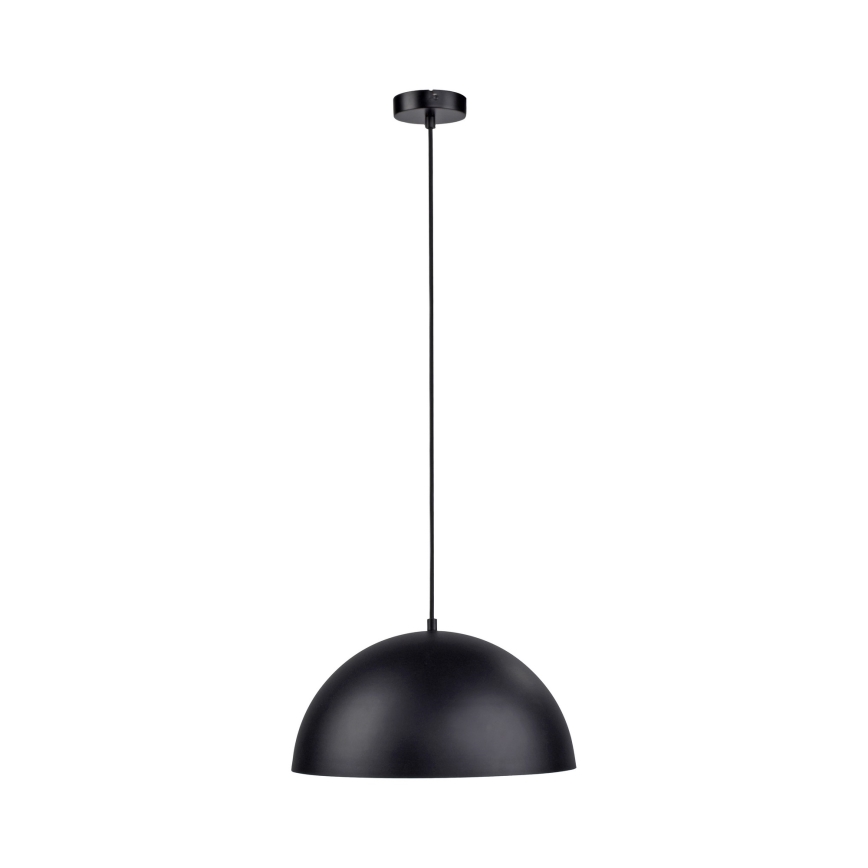Schöner Wohnen 11728-18 - Lampă suspendată ALI pe cablu, 1xE27/25W/230V, Ø 38 cm, negru