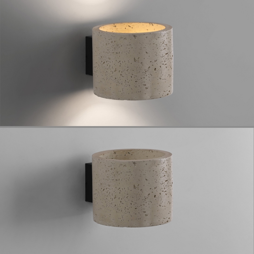 Schöner Wohnen 12542-42 - Aplica de perete TRAVENTA 1xG9/10W/230V beton