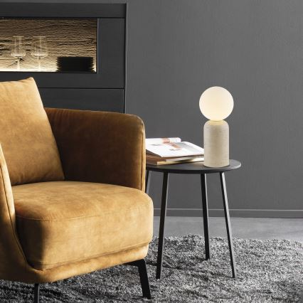 Schöner Wohnen 12543-42 - Lampă de masă TRAVENTA, 1x G9/10W/230V, beton