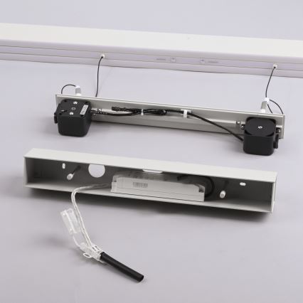 Schöner Wohnen 12577-16 - Pendul LED compatibil cu dimmer pe cablu ADRIANA ROUND 2xLED/24W/230V 2700/3000/3500/4000/5000K 160 cm alb