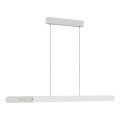 Schöner Wohnen 12577-16 - Lustru LED reglabil suspendat pe cablu ADRIANA ROUND, 2xLED/24W/230V, 2700/3000/3500/4000/5000K, alb