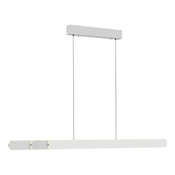 Schöner Wohnen 12577-16 - Lustru LED reglabil suspendat pe cablu ADRIANA ROUND, 2xLED/24W/230V, 2700/3000/3500/4000/5000K, alb