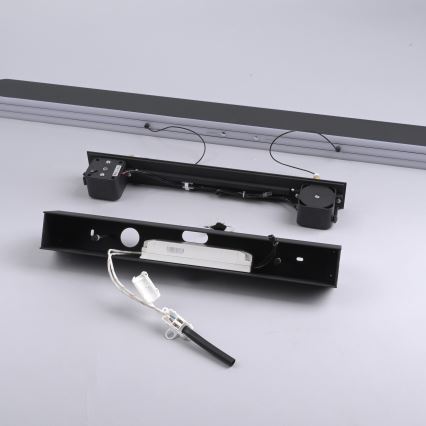 Schöner Wohnen 12577-18 - Lustră LED dimabilă pe cablu ADRIANA ROUND 2xLED/24W/230V 2700/3000/3500/4000/5000K 160 cm neagră