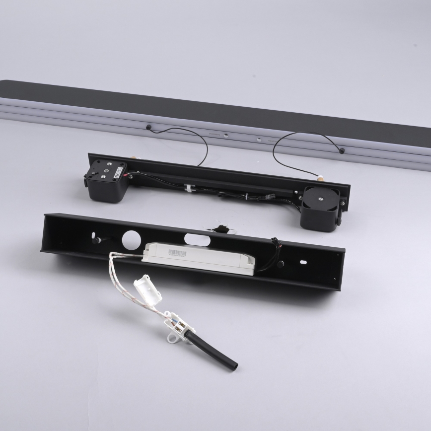 Schöner Wohnen 12577-18 - Lustră LED dimabilă pe cablu ADRIANA ROUND 2xLED/24W/230V 2700/3000/3500/4000/5000K 160 cm neagră