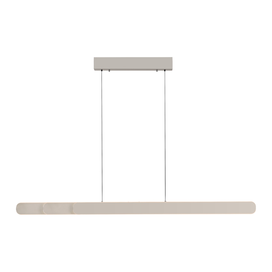 Schöner Wohnen 12577-39 - Lustră LED dimabilă pe cablu ADRIANA ROUND, 2xLED/24W/230V, 2700/3000/3500/4000/5000K, 160 cm, gri