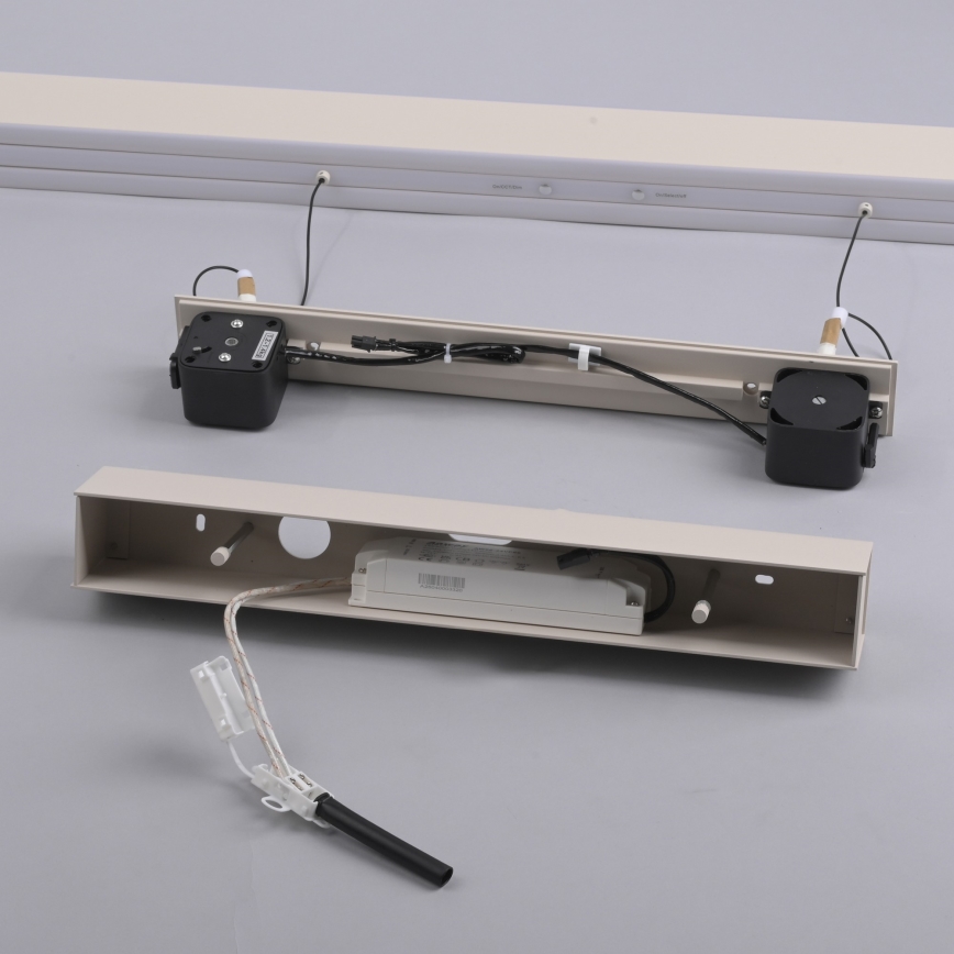 Schöner Wohnen 12577-39 - Lustră LED dimabilă pe cablu ADRIANA ROUND, 2xLED/24W/230V, 2700/3000/3500/4000/5000K, 160 cm, gri