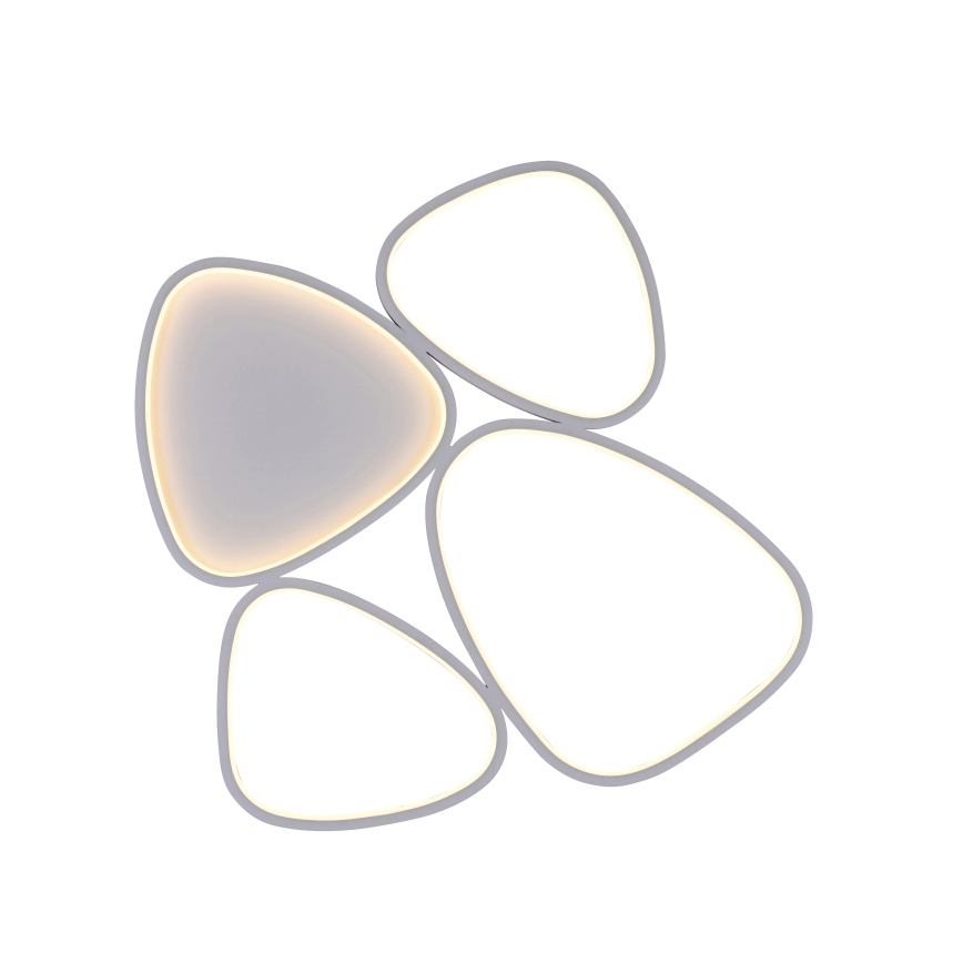 Schöner Wohnen 14038-16 - Plafonieră LED dimmabilă PEBBLES LED/35,5W/230V albă