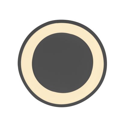 Schöner Wohnen 14233-18 - Plafonieră LED dimabilă MONTA, 21 W, 230 V, Ø 40 cm, negru