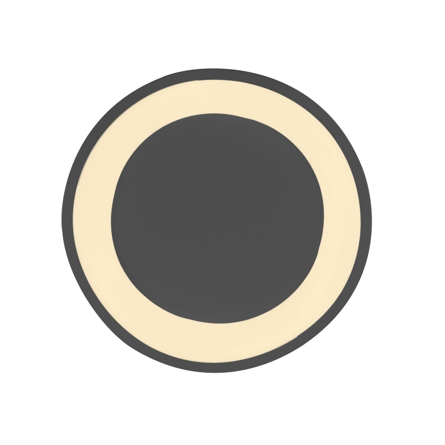 Schöner Wohnen 14233-18 - Plafonieră LED dimabilă MONTA, 21 W, 230 V, Ø 40 cm, negru