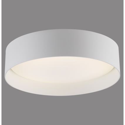 Schöner Wohnen 14593-16 - Plafonier LED dimabil TAVOLI, 10 W, 230 V, 2700–6500 K, Ø 28,5 cm, alb + telecomandă