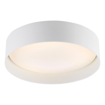Schöner Wohnen 14593-16 - Plafonier LED dimabil TAVOLI, 10 W, 230 V, 2700–6500 K, Ø 28,5 cm, alb + telecomandă