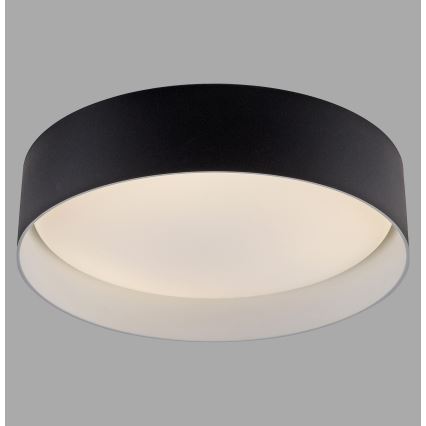 Schöner Wohnen 14593-18 - Plafonieră LED dimabilă TAVOLI, 10W, 230V, 2700-6500K, Ø 28,5 cm, negru, cu telecomandă
