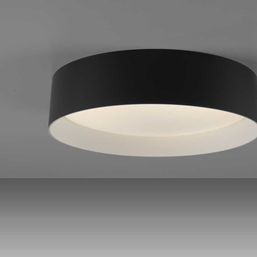 Schöner Wohnen 14593-18 - Plafonieră LED dimabilă TAVOLI, 10W, 230V, 2700-6500K, Ø 28,5 cm, negru, cu telecomandă