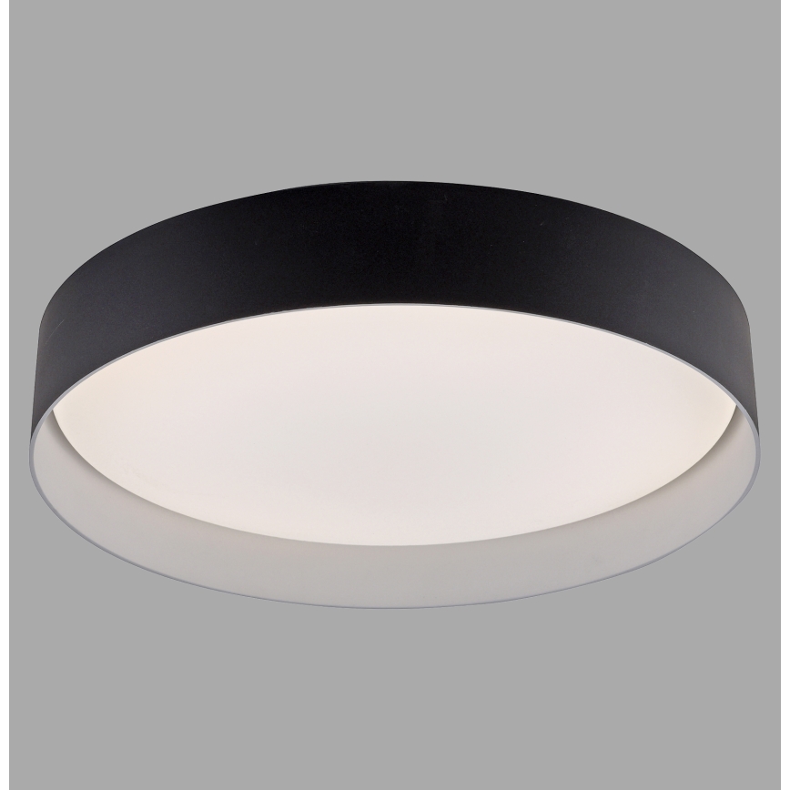 Schöner Wohnen 14594-18 - Plafonieră LED dimabilă TAVOLI LED/20W/230V 2700-6500K Ø 39 cm, neagră + telecomandă