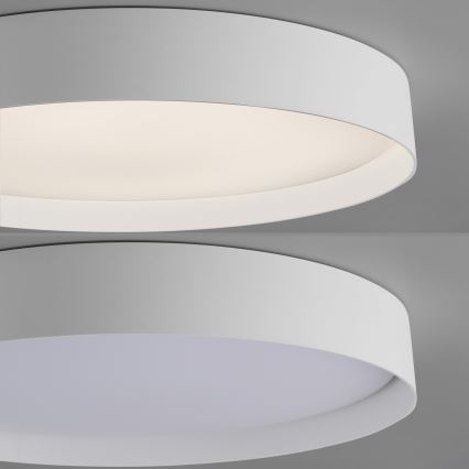Schöner Wohnen TAVOLI 14595-16 - Plafonieră LED dimabilă, 34 W, 230 V, 2700–6500 K, Ø 49 cm, albă, telecomandă inclusă