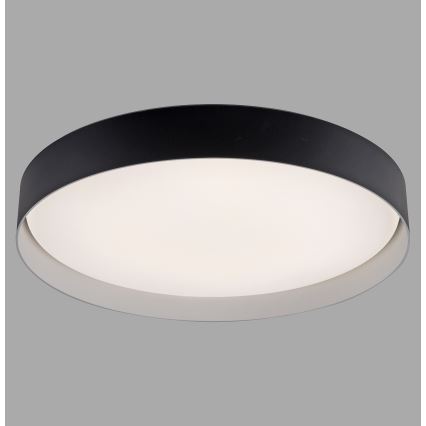 Schöner Wohnen 14595-18 - Plafonieră LED dimabilă TAVOLI LED/34W/230V 2700-6500K Ø 49 cm, neagră + telecomandă