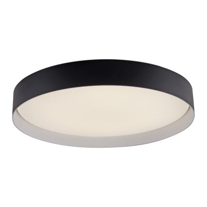 Schöner Wohnen 14595-18 - Plafonieră LED dimabilă TAVOLI LED/34W/230V 2700-6500K Ø 49 cm, neagră + telecomandă