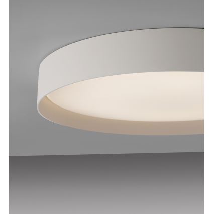 Schöner Wohnen 14595-39 - Plafonieră LED dimabilă TAVOLI LED/34W/230V 2700-6500K diam. 49 cm gri + telecomandă