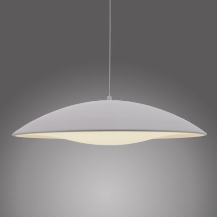 Schöner Wohnen 14607-16 - LENTE - lampă suspendată LED reglabilă pe cablu, 23W/230V, Ø 50 cm, albă