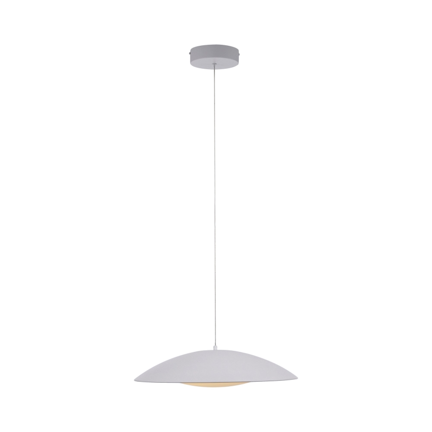 Schöner Wohnen 14607-16 - LENTE - lampă suspendată LED reglabilă pe cablu, 23W/230V, Ø 50 cm, albă