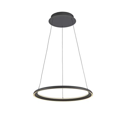 Schöner Wohnen 15570-18 - Lustră suspendată LED reglabilă pe cablu QUILLO LED/36W/230V, Ø 60 cm, neagră