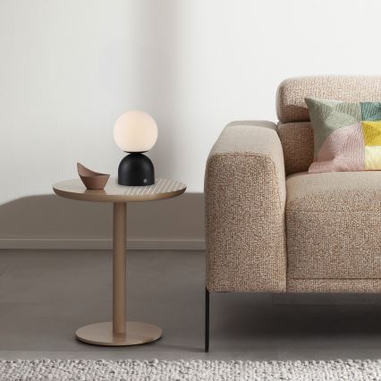 Schöner Wohnen 19218-18 - Lampă de birou LED RUDI, tactilă, cu reglare a intensității, reîncărcabilă LED/1,2W/5V 3000-6000K 1200 mAh neagră