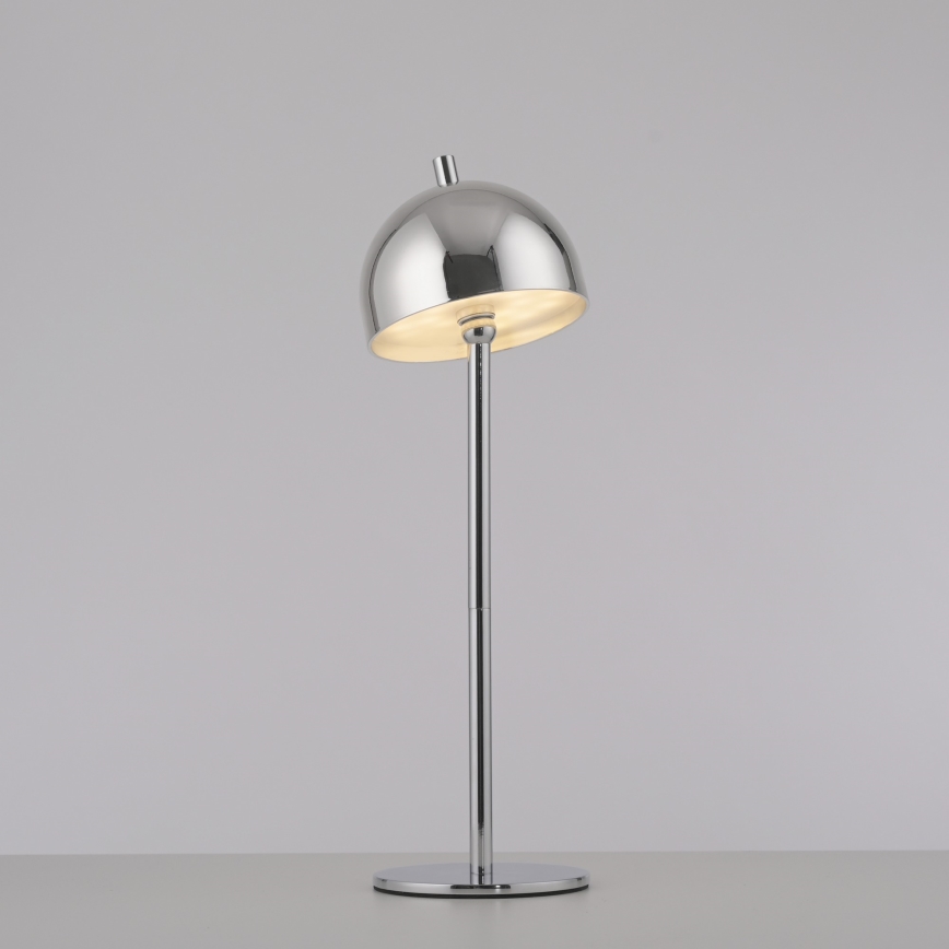 Schöner Wohnen 19244-17 - Lampă de masă de exterior reîncărcabilă BELLIS, LED dimabilă cu control tactil, 2,5W/5V, 2600 mAh, IP54, crom lucios