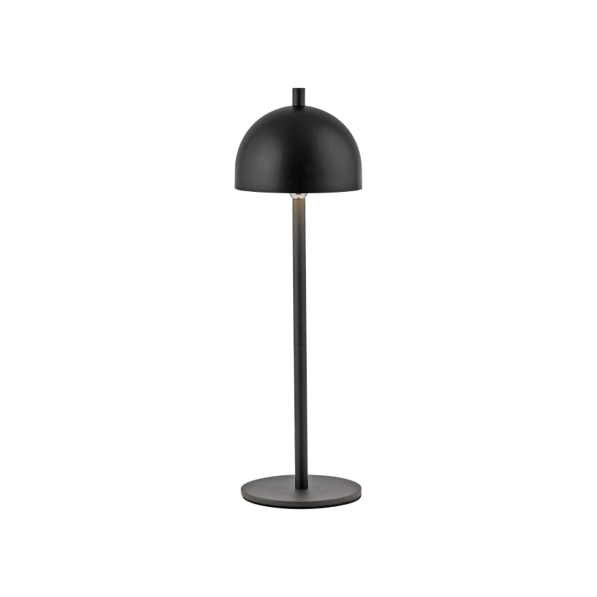 Schöner Wohnen 19244-18 - Lampă de masă LED reîncărcabilă pentru exterior BELLIS, dimabilă, cu control tactil, LED/2,5W/5V, 2600 mAh, IP54, negru